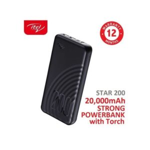 itel 20000mAh Fast Charging Power Bank
