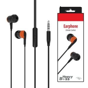 itel K9Pro Heavy Bass Earphones With Mic | 3.5mm wired smart control
